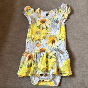 Bums & Roses Twirl Dress